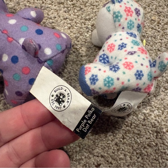 Lot of 2 2015 McDonald's Happy Meal Build-A-Bear Workshop - Picture 3 of 4